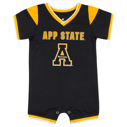 Appalachian Infant Boys All Day Football Romper