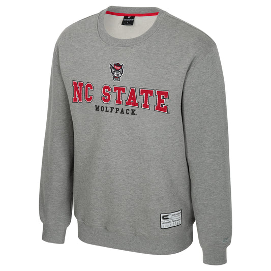 NC State Men's Yes Chef Crewneck (Heather Grey)