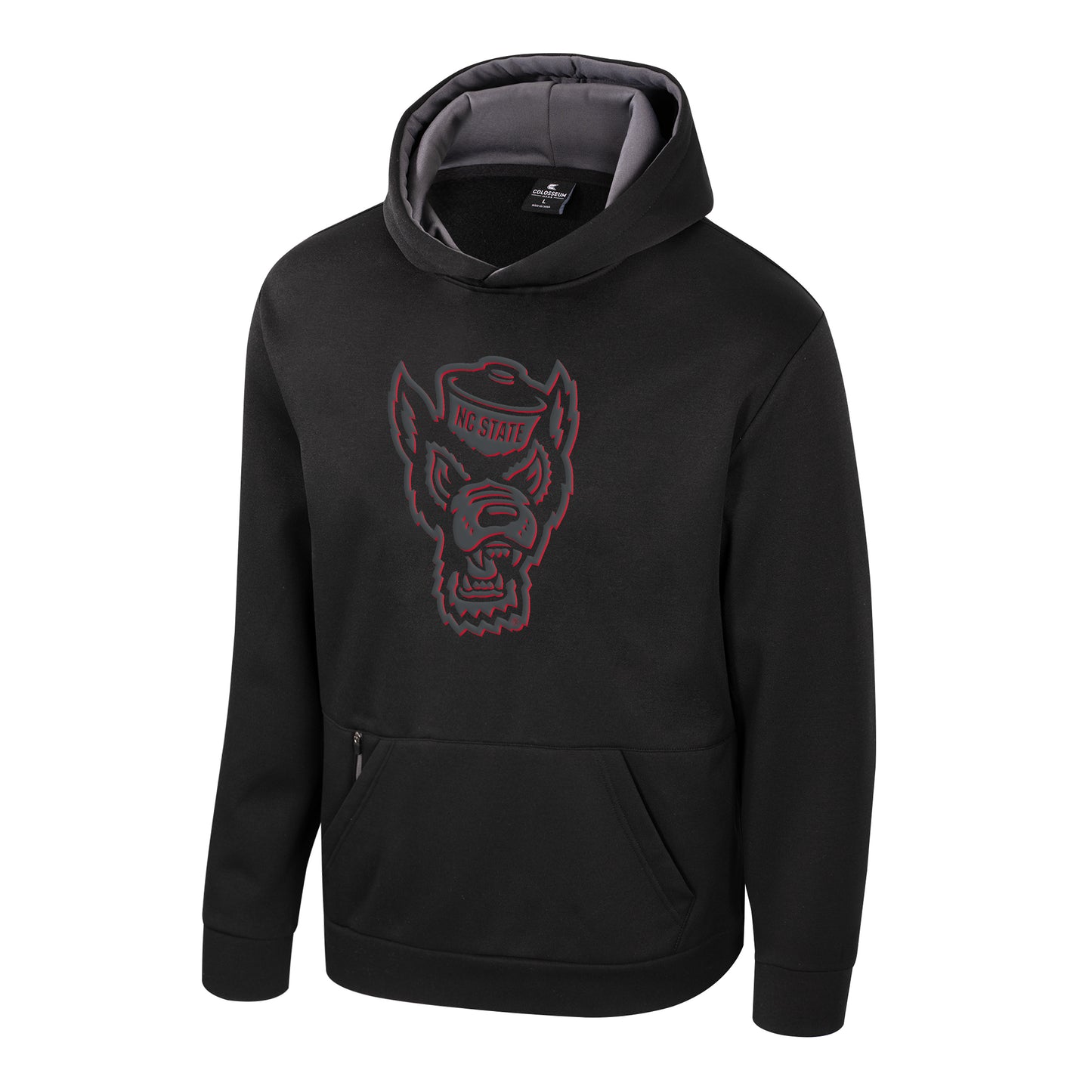 NC State Youth Boys Fridge Blackout Hoodie