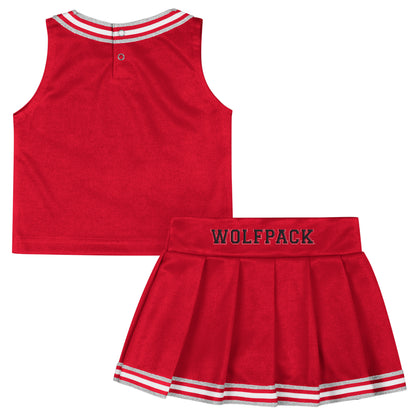 NC State Toddler Girls Lollipop Park Cheer Set