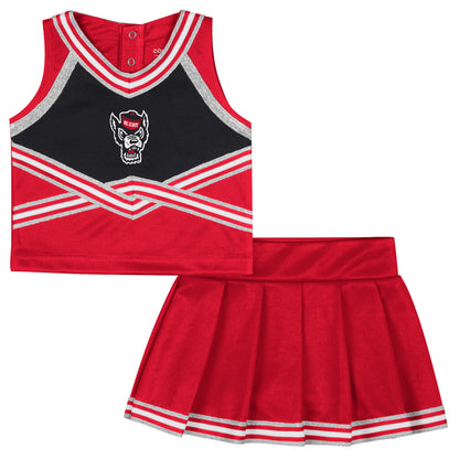 NC State Toddler Girls Lollipop Park Cheer Set