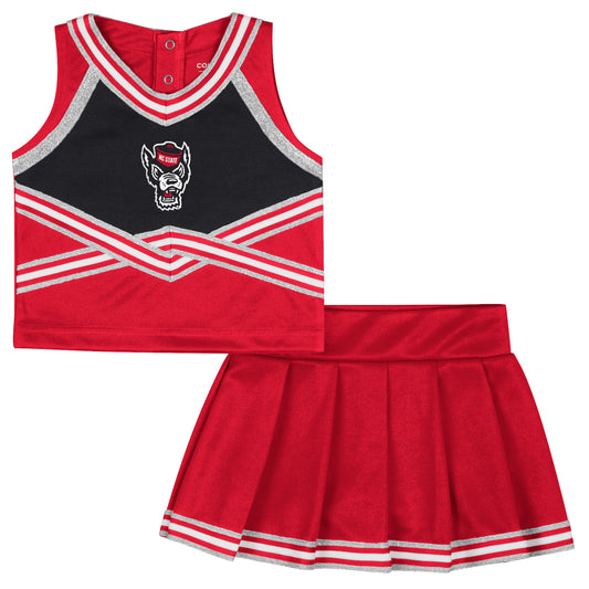 NC State Toddler Girls Lollipop Park Cheer Set