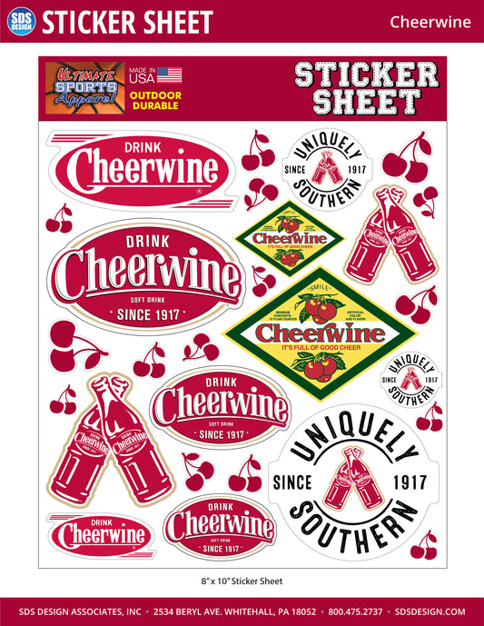 Cheerwine - Sticker Sheet