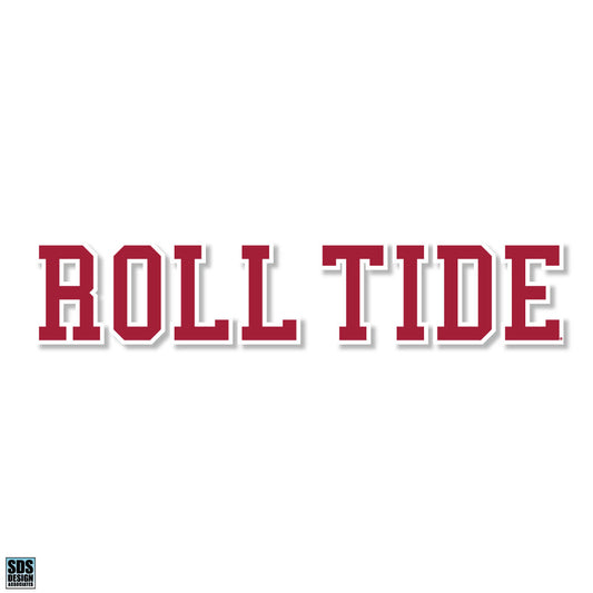 Alabama ROLL TIDE TEXT Vinyl Decal