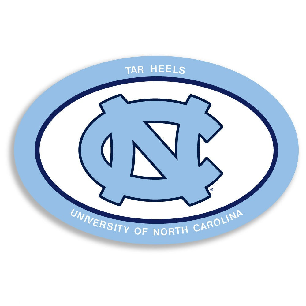UNC Interlock Oval Magnet