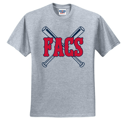 FACS Baseball / Softball T-Shirt (Adult)