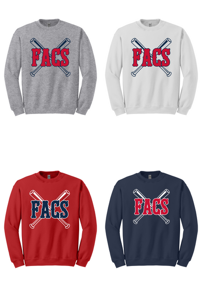 FACS Baseball / Softball Sweatshirt (Youth)