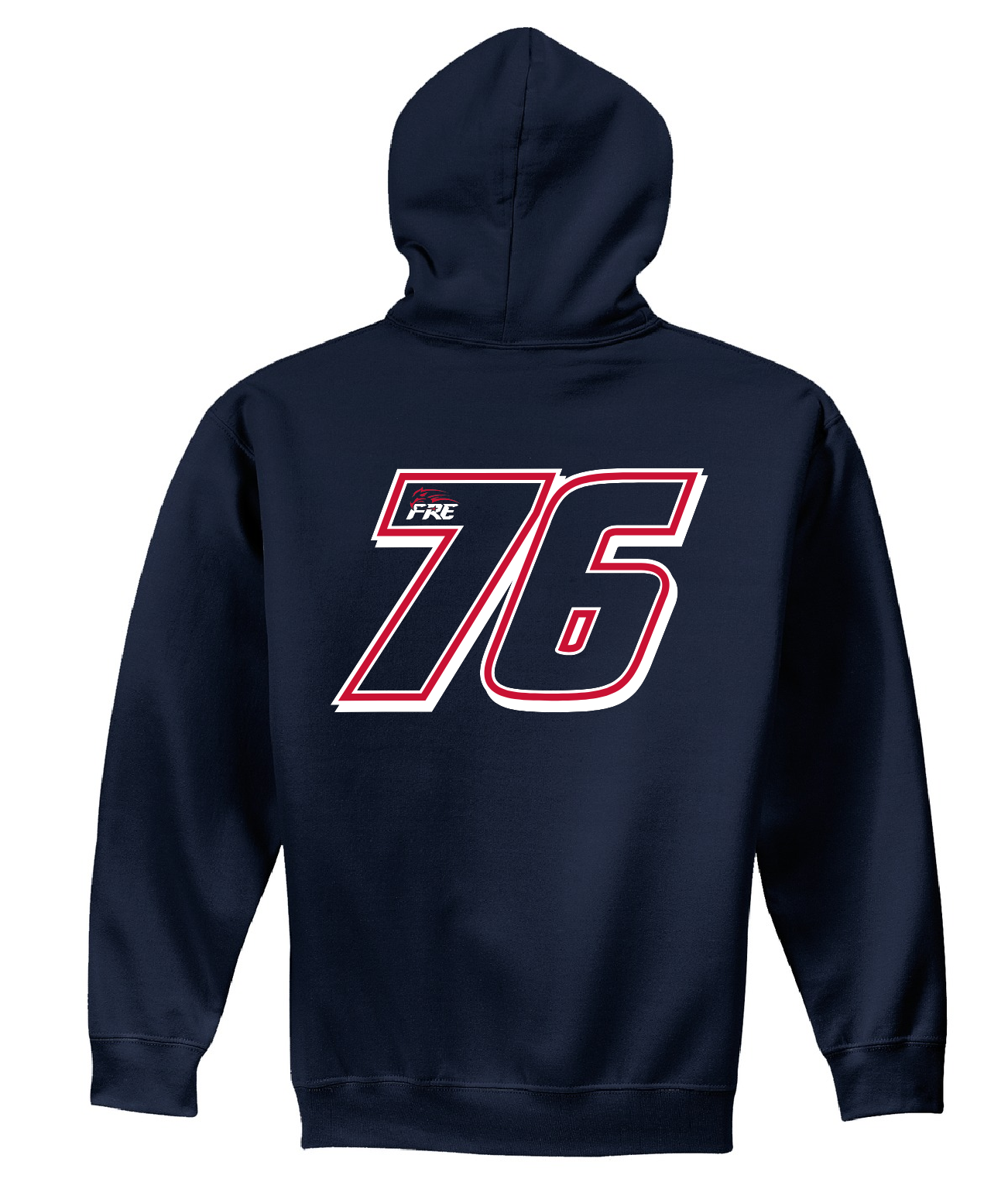 Boyd 76 Hooded Sweatshirt (Navy)
