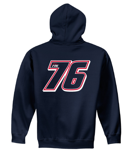 Boyd 76 Hooded Sweatshirt (Navy)