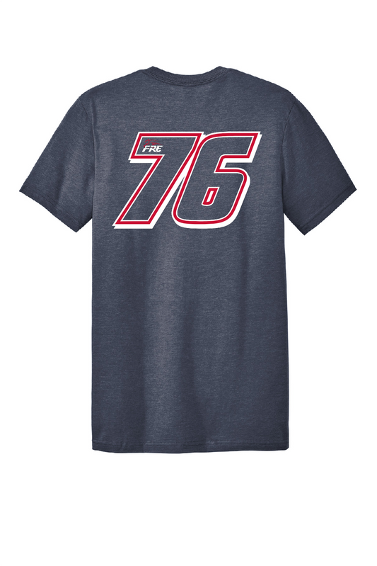 Boyd 76 Premium Cotton Tee (Navy Mist)