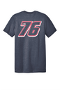 Boyd 76 Premium Cotton Tee (Navy Mist)