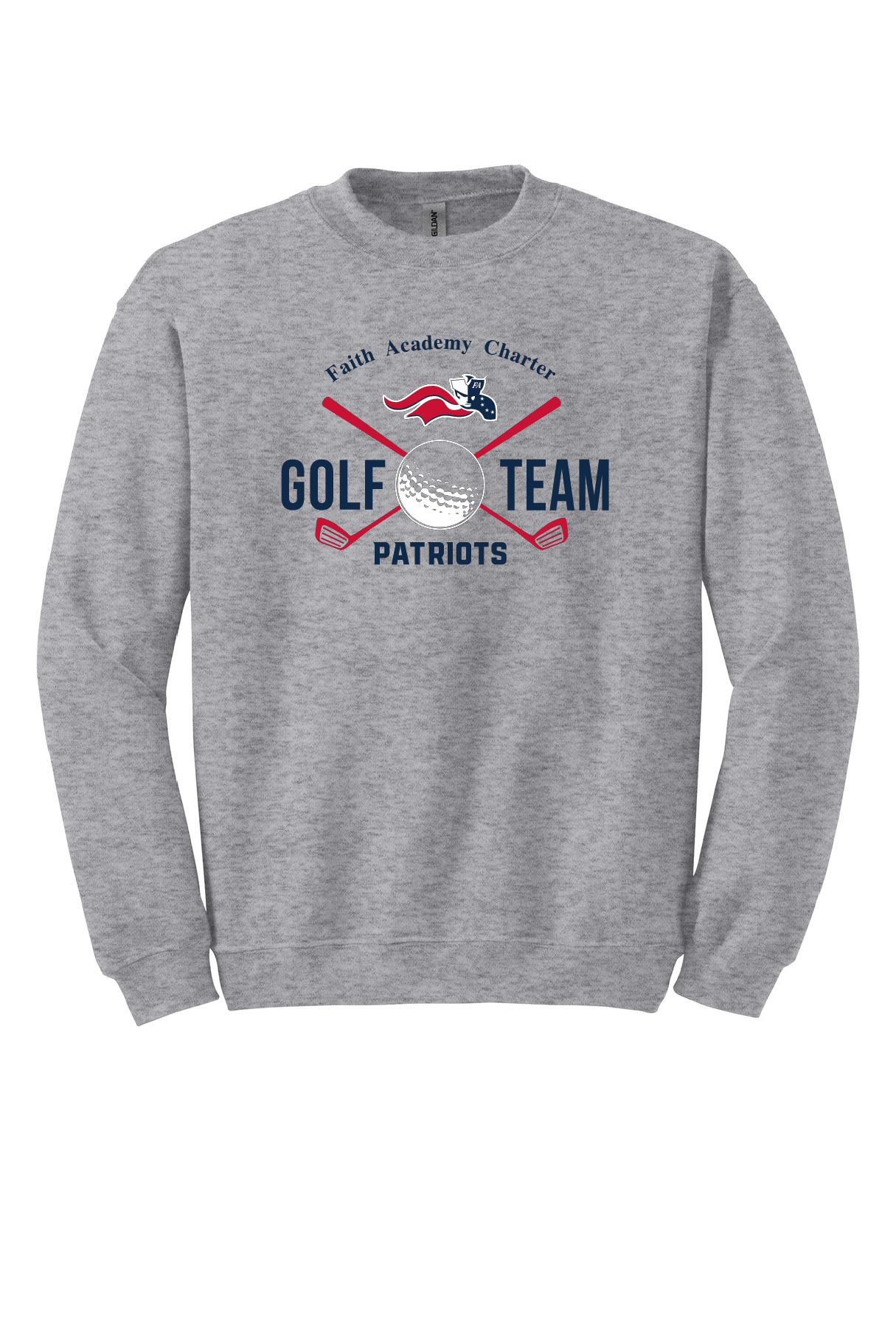 FACS Golf Crewneck Sweatshirt (Adult)