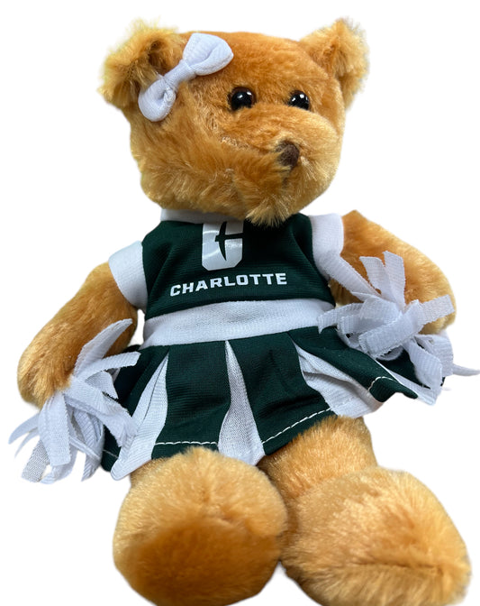 UNCC Cheer Bear 8"