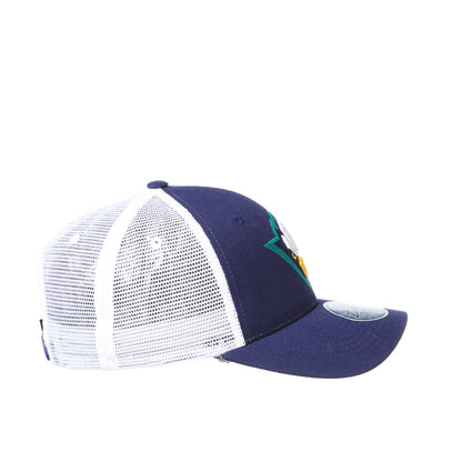 UNCW Zephyr Big Rig Snapback Hat
