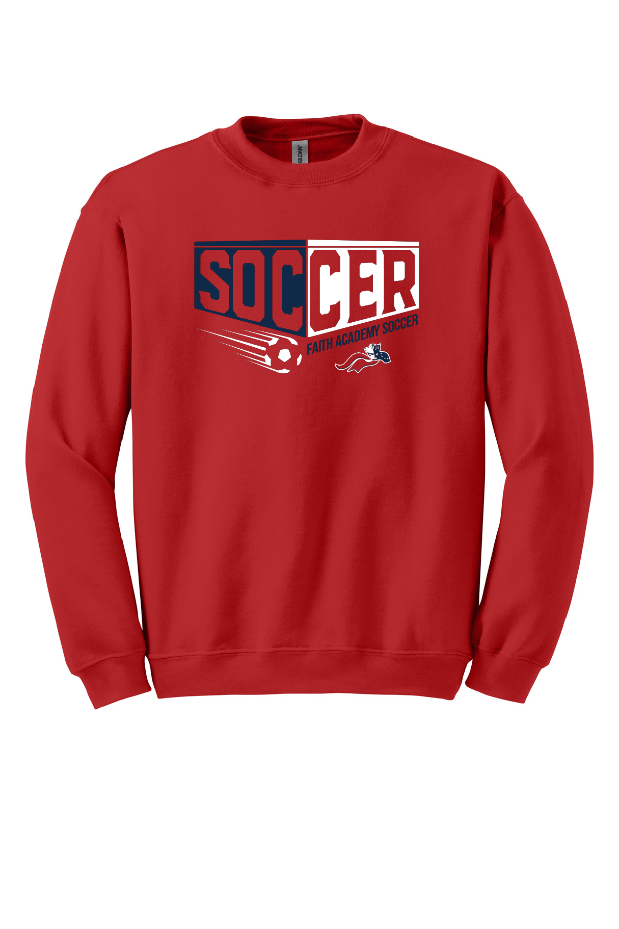 FACS Soccer Crewneck Sweatshirt (Adult)