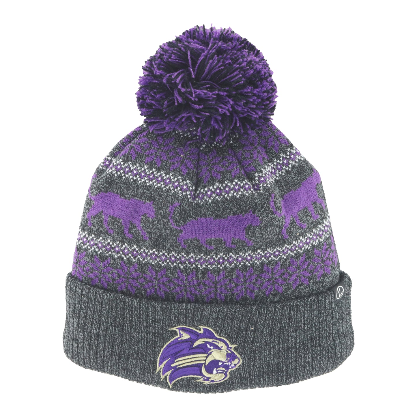WCU Zephyr Carousel Fleece Beanie