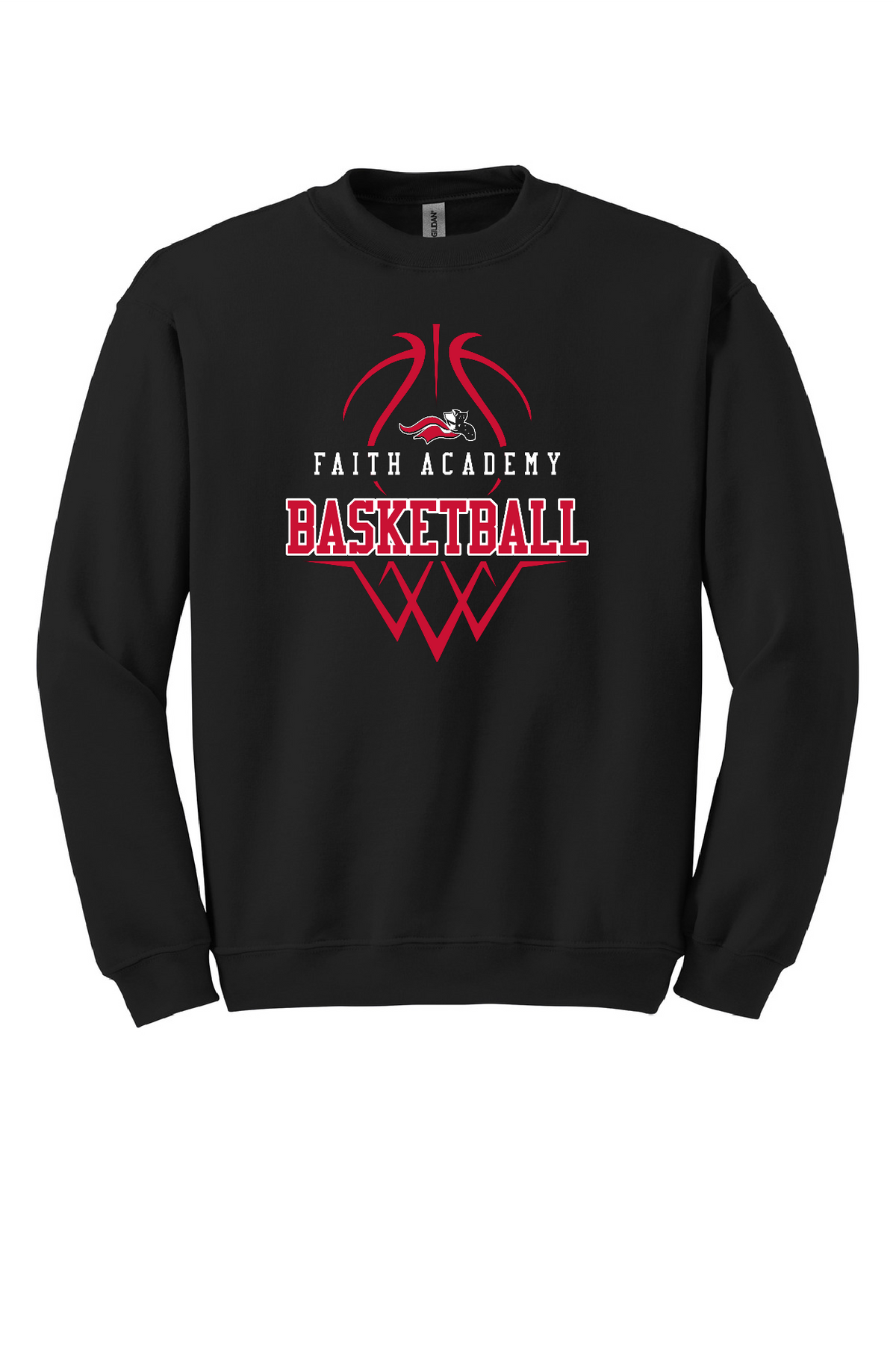 FACS Basketball Crewneck Sweatshirt (Adult) (Multiple Colors)