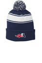 FACS Patriots Navy Pom Pom Beanie