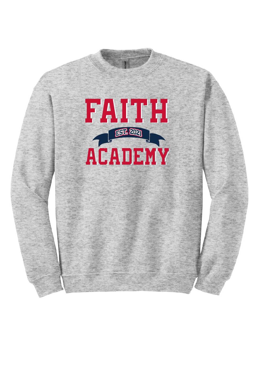 FACS Block Crewneck Sweatshirt ( Adult & Youth)
