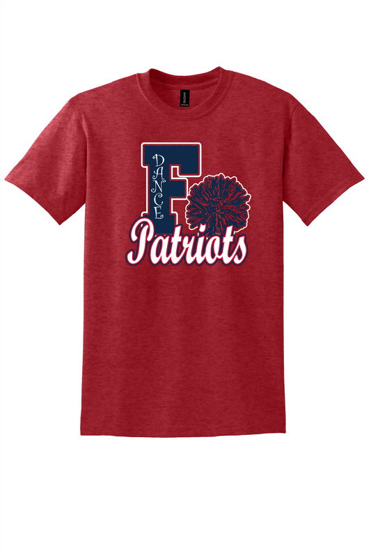FACS Dance Tee (Adult) Heather Red