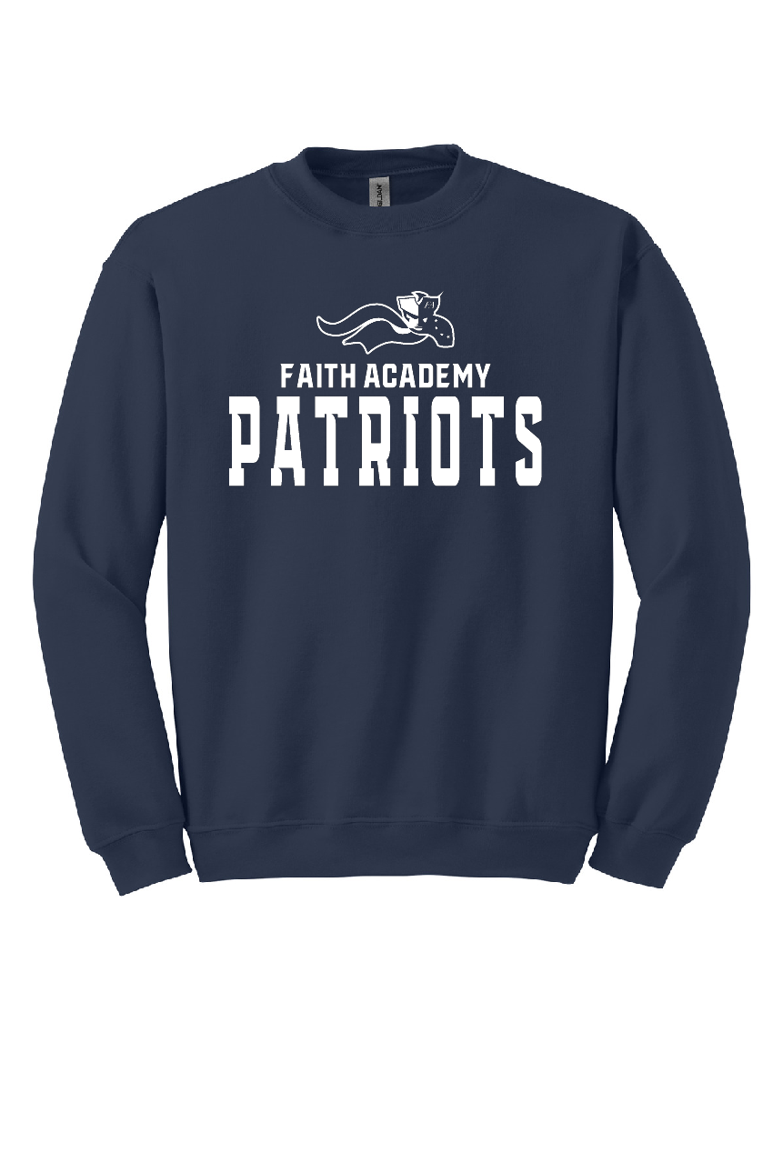 FACS Text Crewneck Sweatshirt (Adult & Youth) Multiple Colors