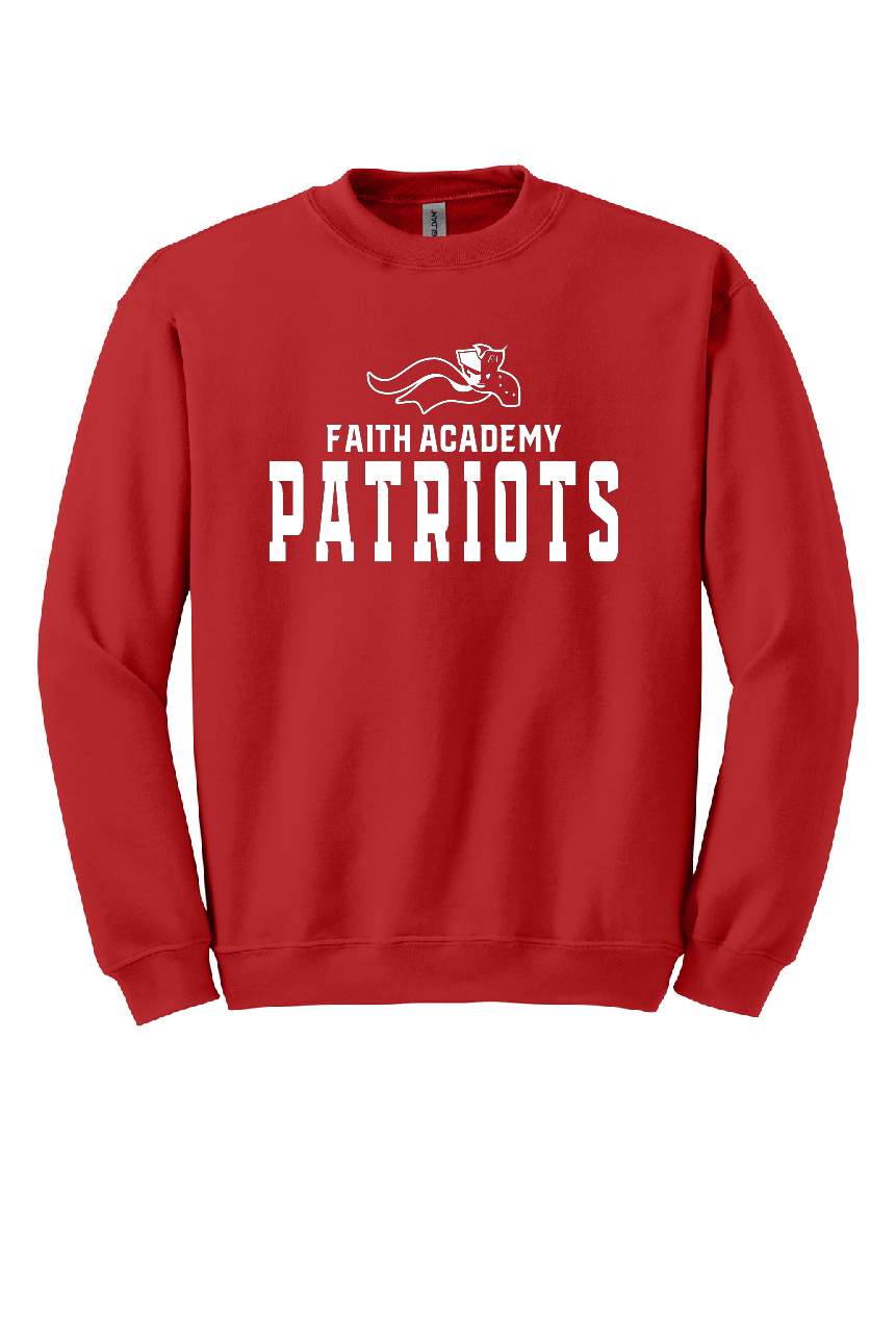 FACS Text Crewneck Sweatshirt (Adult & Youth) Multiple Colors