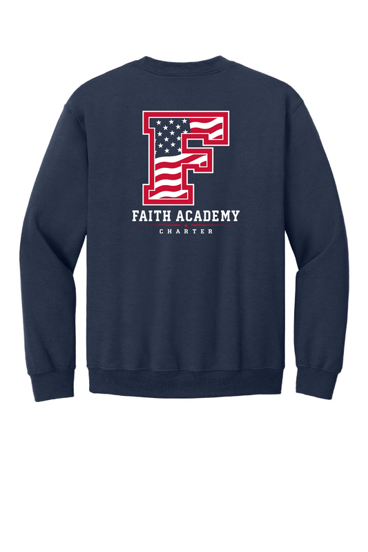 FACS Patriotic Crewneck Sweatshirt ( Adult & Youth)