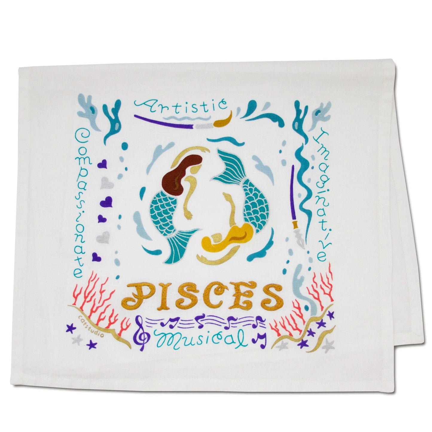 Pisces Dish Towel