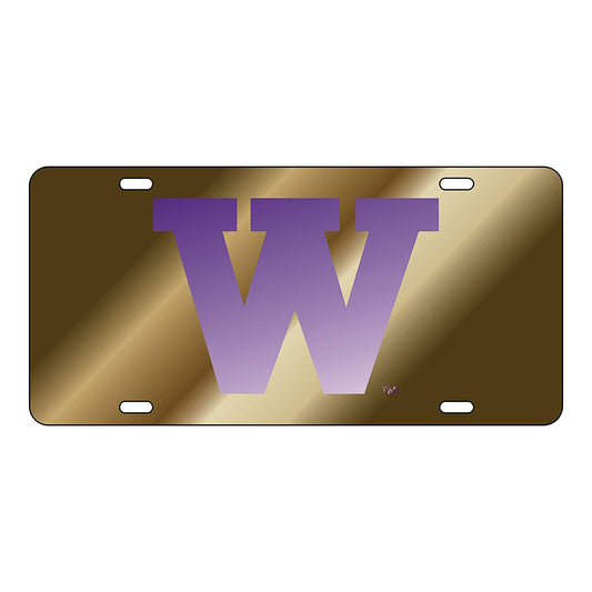 WCU Gold Laser Cut Car Tag