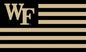 Wake Forest - 3x5 Flag (Stripes)