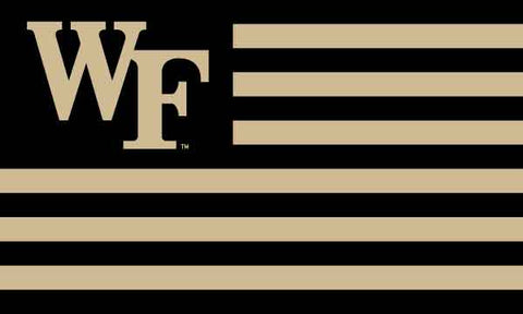 Wake Forest - 3x5 Flag (Stripes)
