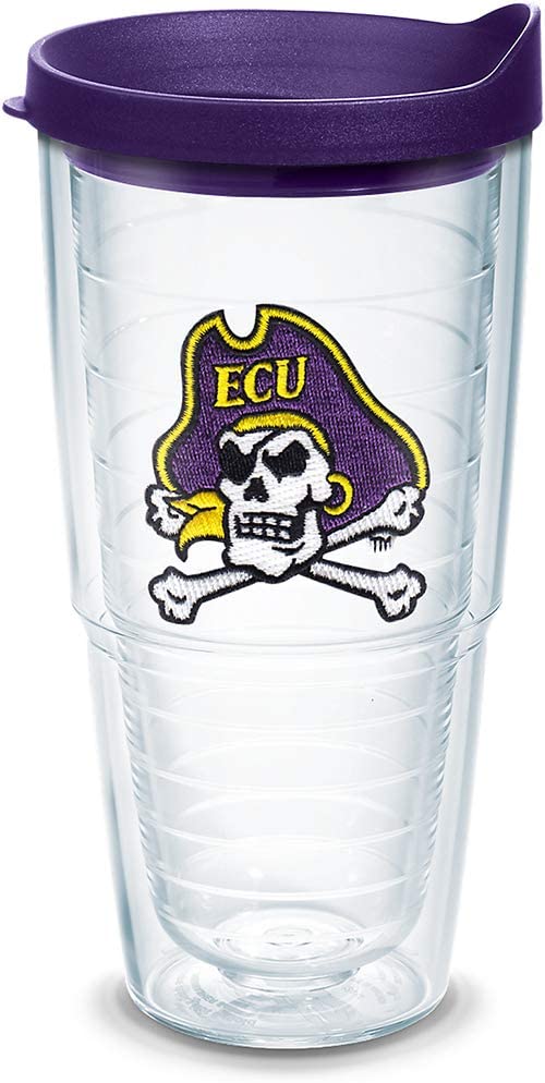 ECU 24 oz. Clear Tumbler