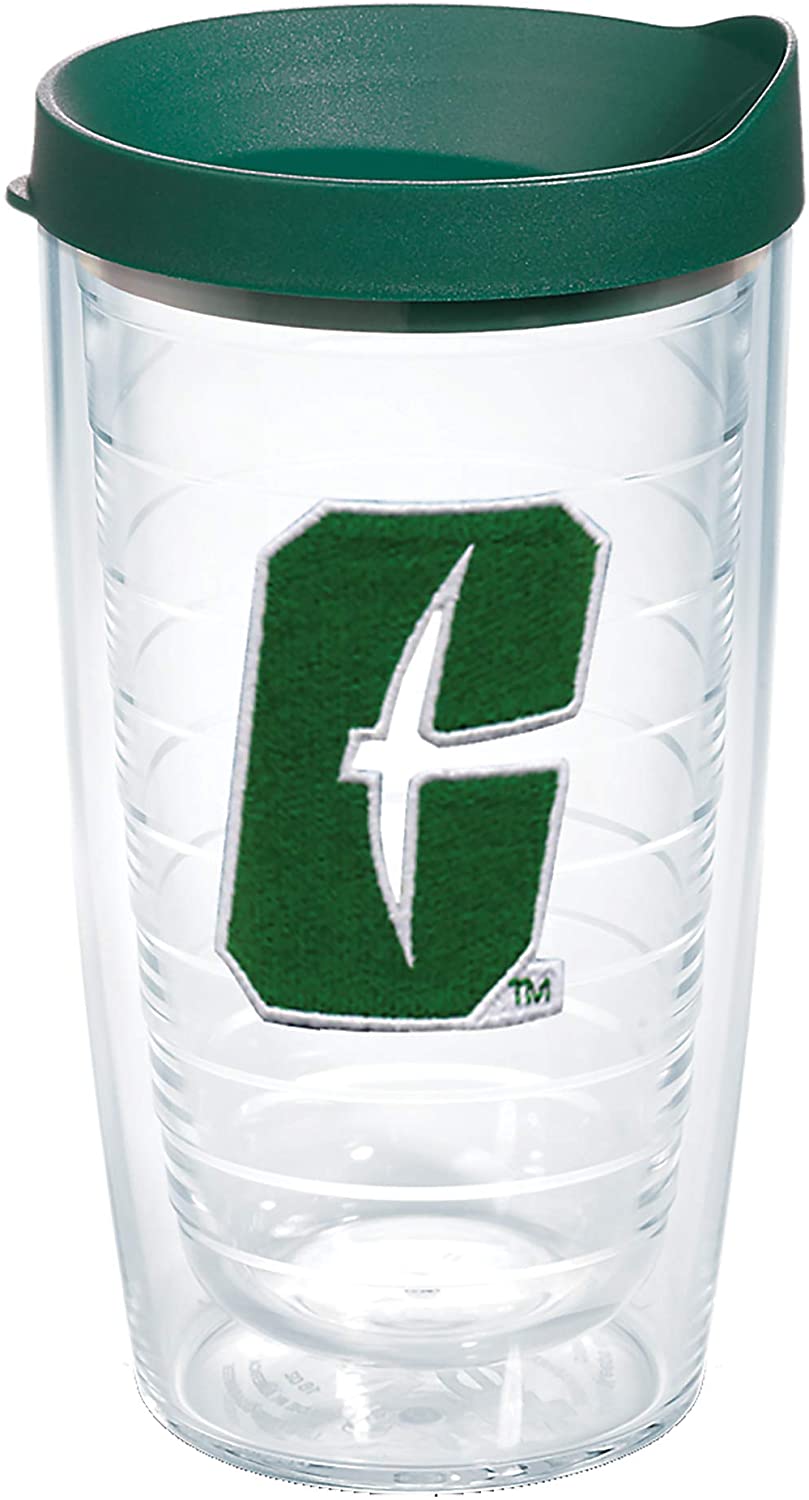 UNCC 16 oz. Clear Tumbler