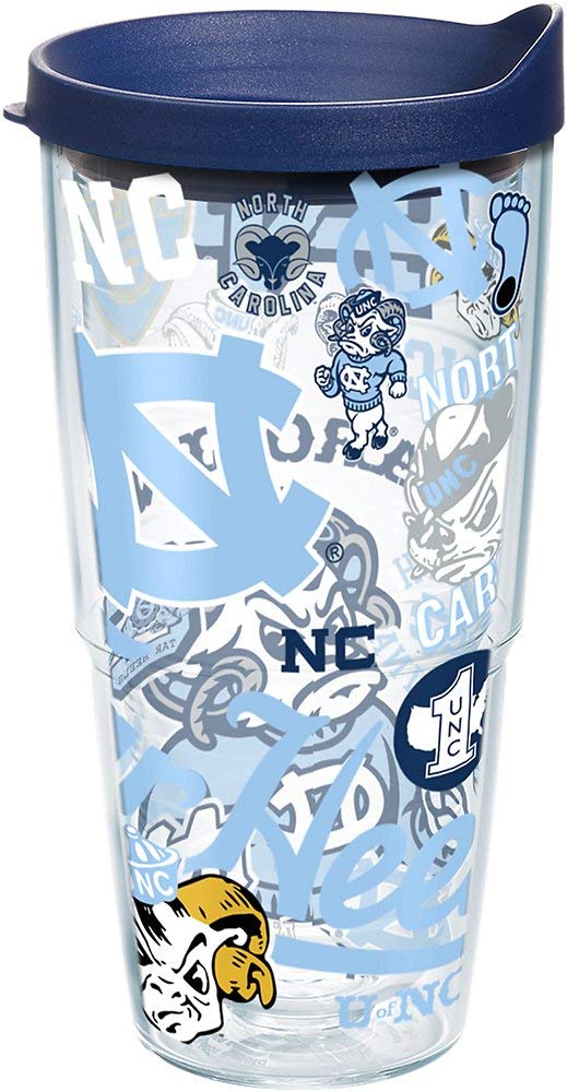 UNC 24 oz. All Over Wrap Tumbler