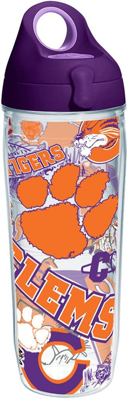 Clemson 24 oz. All Over Wrap Water Bottle