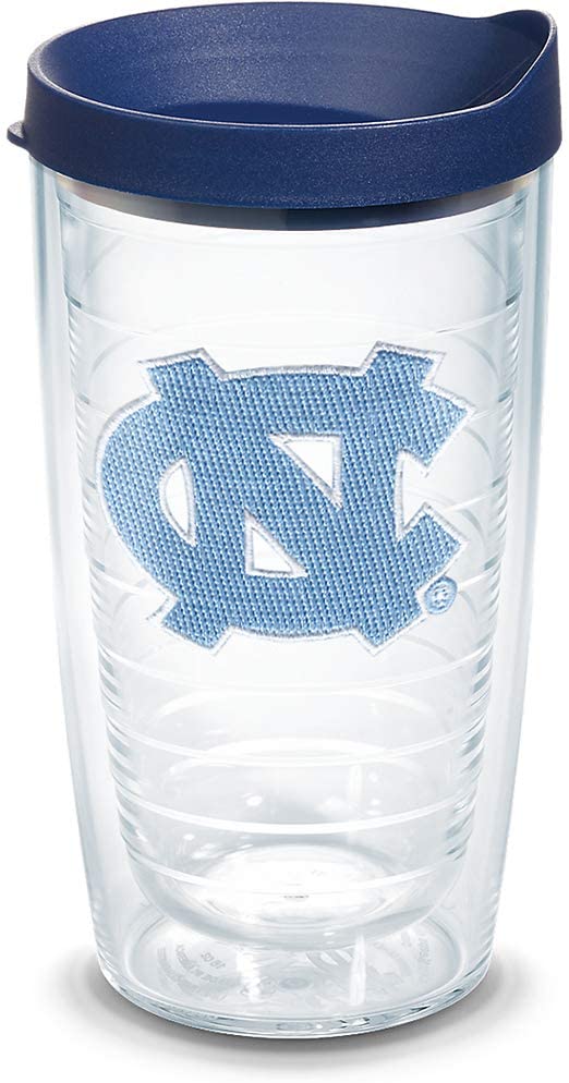 UNC 16 oz. Clear Tumbler