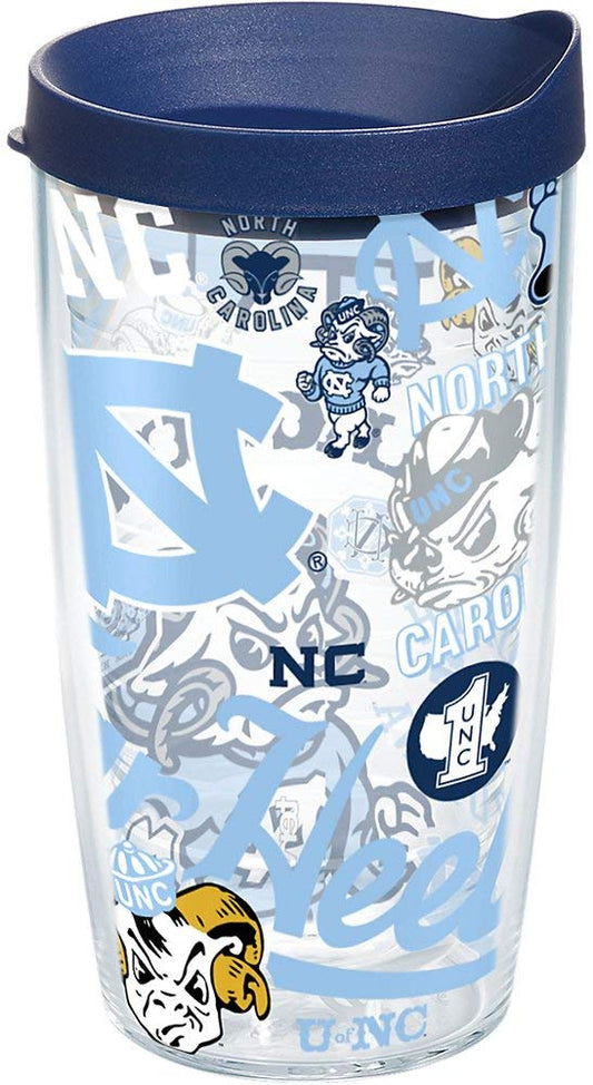 UNC 16 oz. All Over Wrap Tumbler