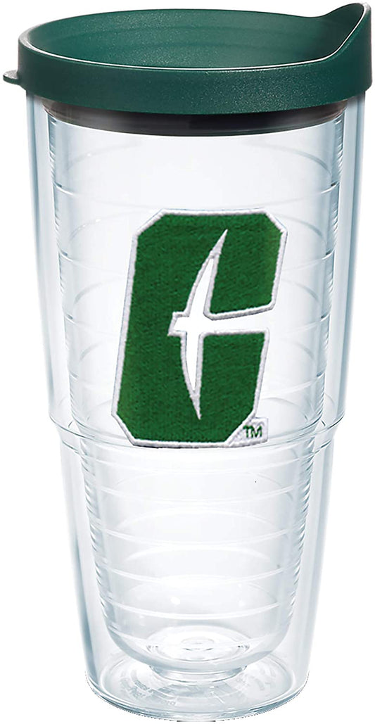 UNCC 24 oz. Clear Tumbler