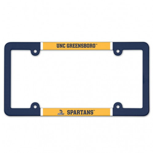 UNCG Plastic License Plate Frame