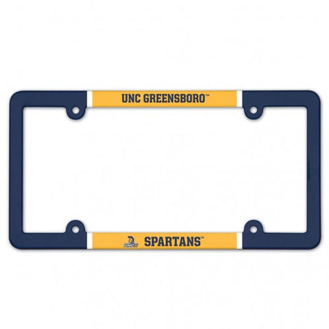 UNCG Plastic License Plate Frame