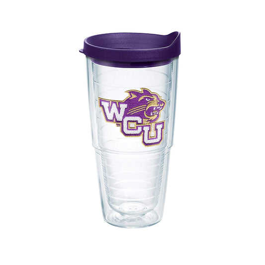 WCU 24 oz. Clear Tumbler