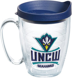 UNCW 16 oz. Clear Mug