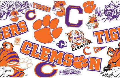 Clemson 16 oz. All Over Wrap Tumbler