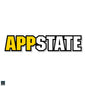 Appalachian "APP STATE" Vinyl Decal