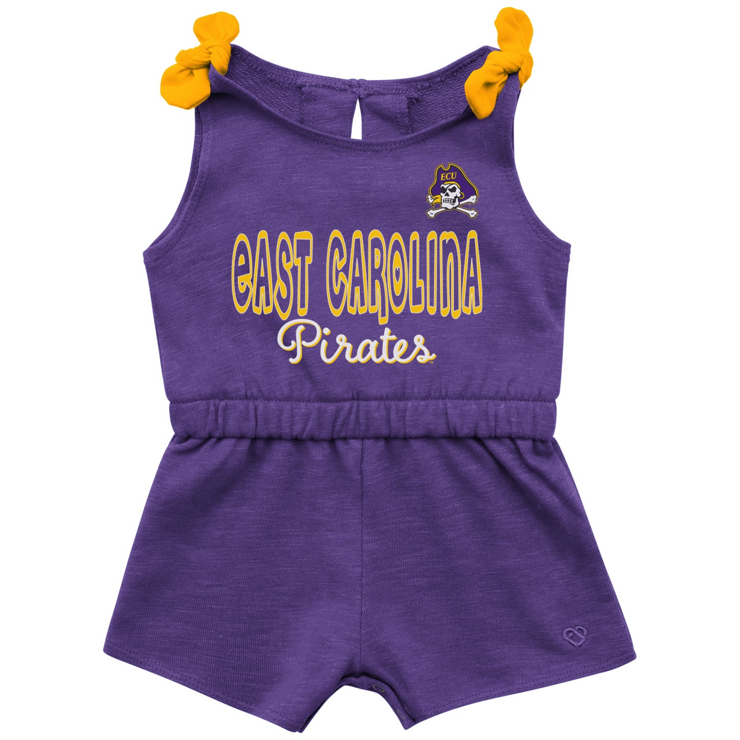 ECU Infant Girls Haparoo Romper