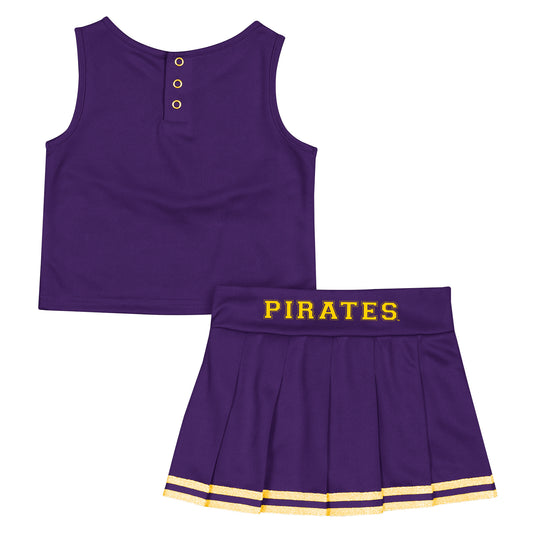 ECU Toddler Girls Cheer Set