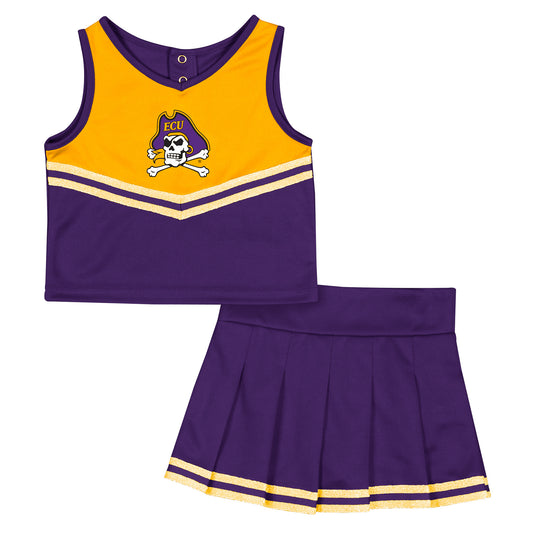 ECU Toddler Girls Cheer Set