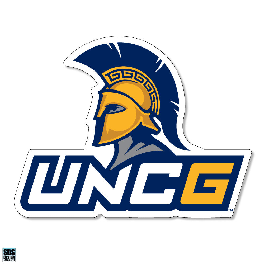 UNCG Spartan Head Vinyl Decal