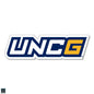 UNCG 6"x2" Text Vinyl Decal