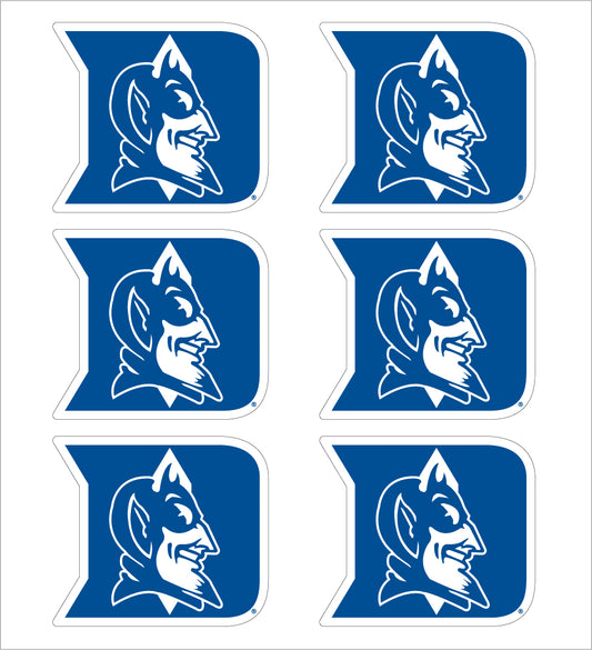 Duke "Devil D" Vinyl Decals (1")